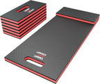 Foldable EVA Utility Mat with Handle & Strap, 47" × 15.8" High Density EVA Foam Kneeling Pad for Garage Work, Workshop Repair, Yard Tasks, Gardening